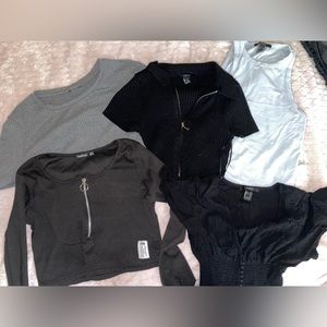 bundle of five shirts!